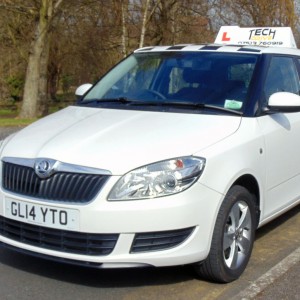 Tech Drive Driving Lessons in East Kent & Thanet The tech Drive Driving School car Skoda